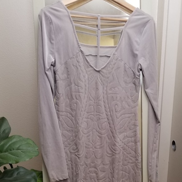 Free People Velvet mini Dress. - Picture 1 of 4